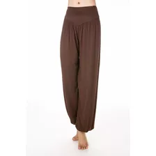 Mujer Pantalones Yoga Bombachos Para Talla Grande Sueltos