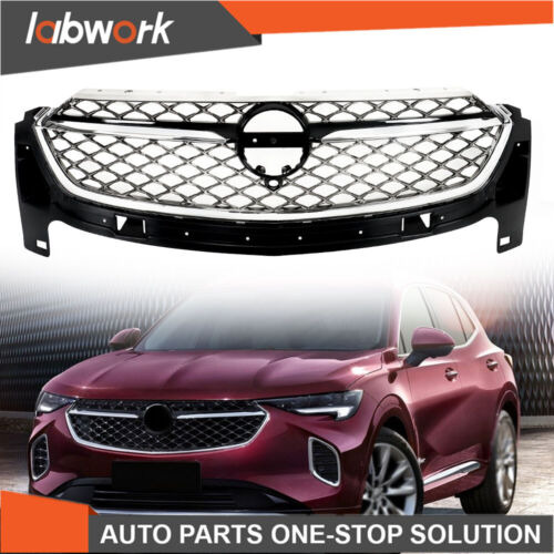 Labwork Front Bumper Grille Chrome For 2021-2023 Buick E Aaf Foto 2