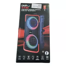 Parlante Karaoke Portatil Dual 6.5' Bluetooth Dairu Con Mic 