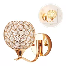 Lámpara De Pared De Cristal Home Creative Sconce, 3 Unidades