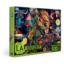 Quebra Cabeça I. A. Biosfera 500 Peças - Game Office