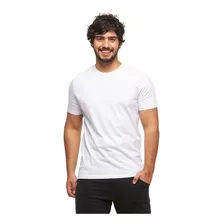 Camiseta Básica Gola Redonda Algodão C4