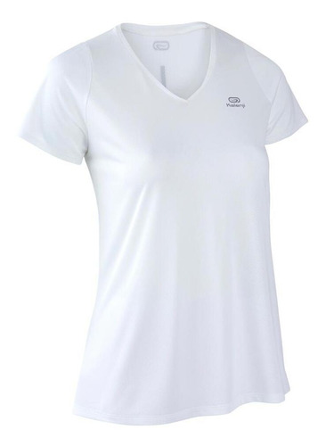 Camiseta Feminina De Corrida Run Dry - Cor Branco