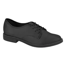 Sapato Social Feminino Oxford Preto Beira Rio