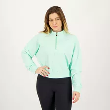 Moletom Cropped Fila Basic Classic Feminino Verde