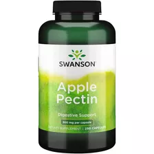 Apple Pectin Pectina De Manzana 300mg 250 Cap Sabor No Aplica