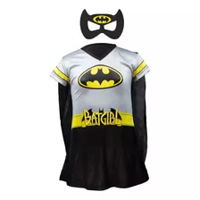 Poder E Estilo: Roupa Batgirl Infantil C/ Máscara Envio Já