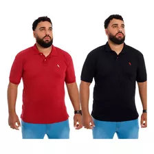 Kit Com 5 Camisas Gola Polo Masculinas De Ótima Qualidade