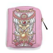 Cartera Dama Sakura Card Captor Kerberos Monedero Anime Rosa