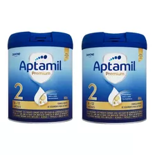 Kit Com 2 Aptamil Premium 2 Fórmula Infantil 800g Cada