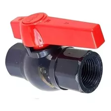 Válvula Llave Para Agua Esférica ½'' Plástica Cod 50112
