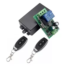 Módulo Relé Rf 110v - 220v 10a + 2 Controle Remoto Rf 433mhz