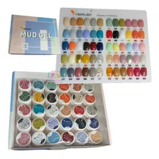 Kit Colección De 60 Pintura Gel Venalisa, Colores Pastel 