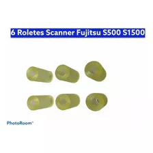 Kit C 6 Roletes Scanner Fujitsu S500, S1500 Novos