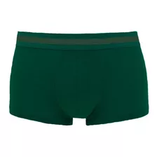 Cueca Boxer Adulto Elastano P M G Gg Várias Cores