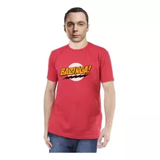 Camiseta Bazinga Sheldon Cooper Camisa 100% Algodão Premium