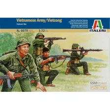 Ejército Vietnamita/soldados Del Vietcong Guerra De Vietna.