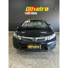 Honda Civic 1.8 Lxs 2013 Flex 