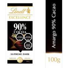 Chocolate Lindt Barra Excellence 85% Cacao 100g