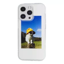 Case Para iPhone Gato Cool - Funda Protectora