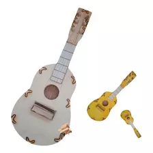 Brinquedo Pedagógico Educativo Madeira Violão Viola Infantil