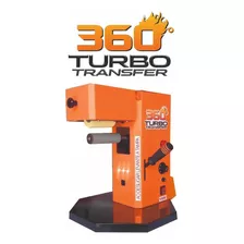 Prensa Turbo Transfer 360° Laranja 220v