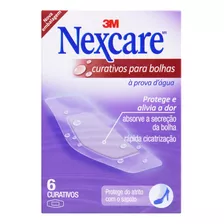 Curativo Para Bolhas Nexcare 26mm X 57mm Caixa 6 Unidades