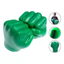 Kit 2 Luva Verde Hulk Super Heróis Brinquedo Para Meninos