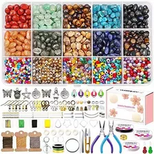 Kit De Suministros De Joyería, Piedras Preciosas Ovaladas N