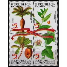 Flora - Frutas Endemicas - Republica Dominicana - Serie Mint
