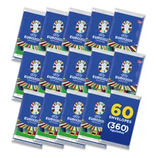 Uefa Euro 2024: Com 60 Envelopes (360 Figurinhas) Oficial