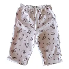 Pantalón Bebe Doble Algodón Reversible Coniglio