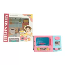 Mini Micro-ondas Cute Toys Brinquedo Infantil Cozinha Menina