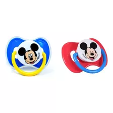 Chupón Disney Baby Mickey Mouse 2pz Azul