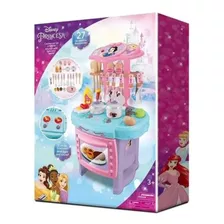 Cocinita Disney Princess Con Luz Y Sonido Con 27 Accesorios 