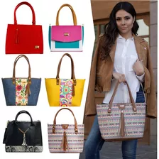 Hermosas Bolsas Grandes De Frida. Fabricante Bolsos Dama Color Fucsia