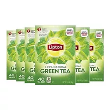 Caja De Tè Bolsitas De Té Lipton 100% Té Verde Natural Qu