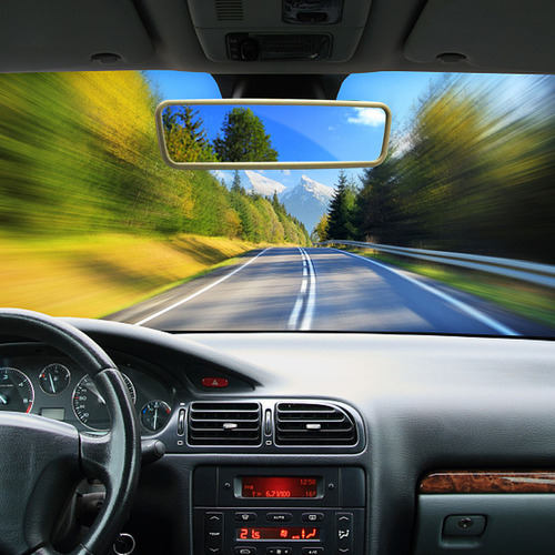 Espejo Retrovisor Interior Passat Vw Para Bora Golf Foto 3