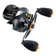 Carretilha De Pesca Vrs Fishing Alpha Pro 18 Rolamentos Cor Preto Lado Da Manivela Esquerdo