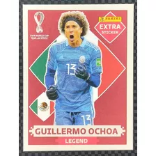 Figurita Extra Mundial Qatar 2022 - Guillermo Ochoa Legend