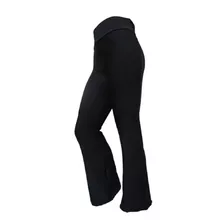 Plus Size Calça Flare Bailarina Legging Cintura Alta 68 A 74