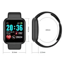 D20 Pro Y68 Smartwatch Esportivo Bluetooth Android/ios Cor Da Caixa Rosa