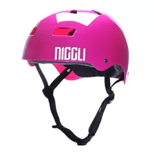 Capacete De Proteção Niggli Rosa Iron Light Profissional