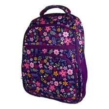 Mochila Con Diseño De Flores