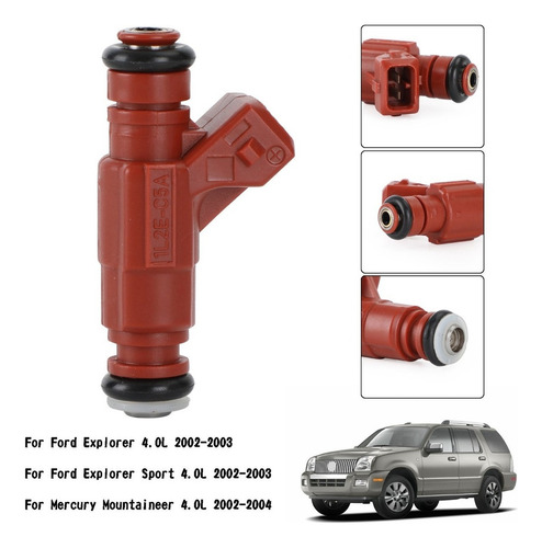 6 Inyector Combustible Para Ford Explorer Mercury Mountainee Foto 7