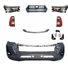 Body Kit New Frontal Toyota Hilux 2016/2023 Kit Halogeno