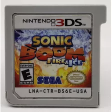 Sonic Boom Fire & Ice 3ds Nintendo * R G Gallery