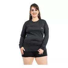 Blusa Termica Segunda Pele Plus Size Feminina Proteção Uv 50