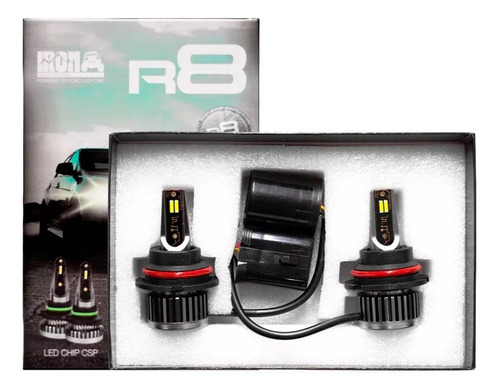 Kit De Luces Led Delanteros Chip Csp R8 Mini Alta Baja Auto Foto 10