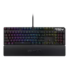 Teclado Mecanico Gamer Rgb Switch Blue Tuf K3 C/pad Backup